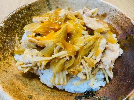 簡単で美味しい豚肉料理 簡単で美味しい豚肉料理 豚丼,美味しい,簡単の写真素材