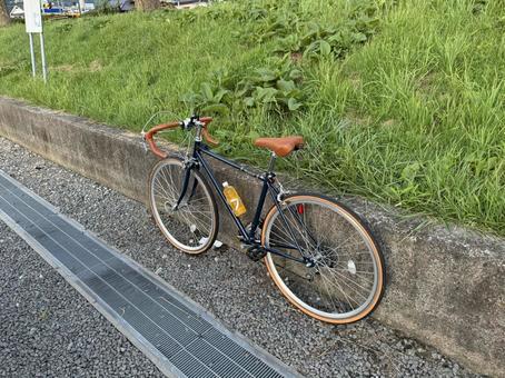 サイクリング サイクリング サイクリング,自転車,散歩の写真素材