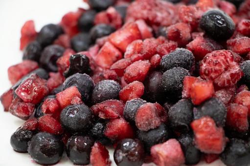 Mixed berries frozen, JPG