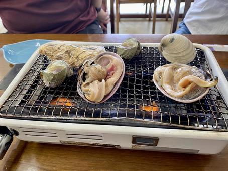 Grilled shellfish, JPG