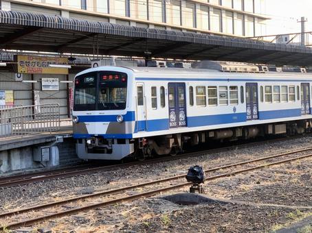 伊豆箱根鉄道の三島駅 電車,旅,駅の写真素材
