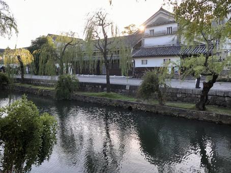 岡山県 美観地区 岡山県 美観地区 japan,traditional,堀の写真素材
