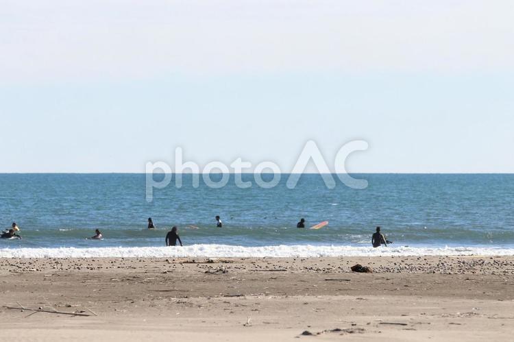 海岸　波乗りサーフィン サーフィン,海岸,海の写真素材