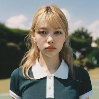 金髪美人 金髪美人の写真