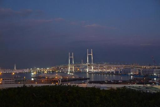 横浜の夜景 横浜の夜景の写真