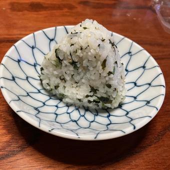 野菜のおにぎり 野菜のおにぎりの写真