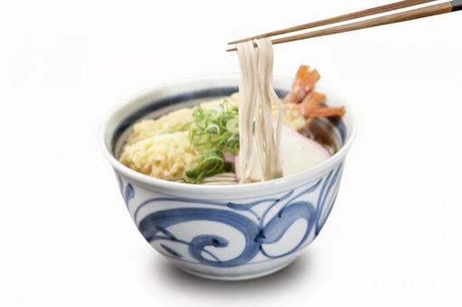 天ぷら蕎麦 はしあげ 天ぷら蕎麦 はしあげ 天ぷら蕎麦,はしあげ,蕎麦の写真素材