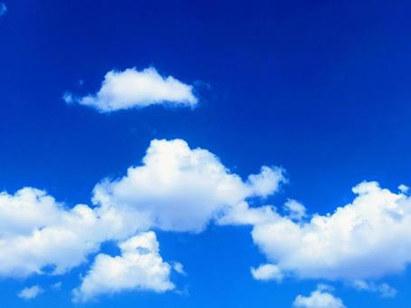 summer sky, sky material, blue sky, sky, JPG