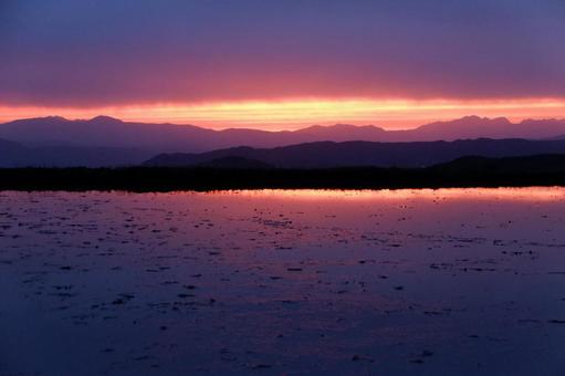 夕方 夕方の写真