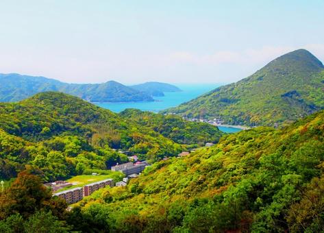 山並み 山並みの写真