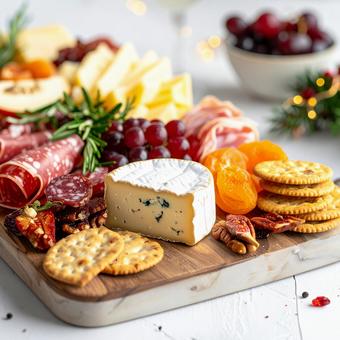 クリスマスオードブル盛り合わせの写真