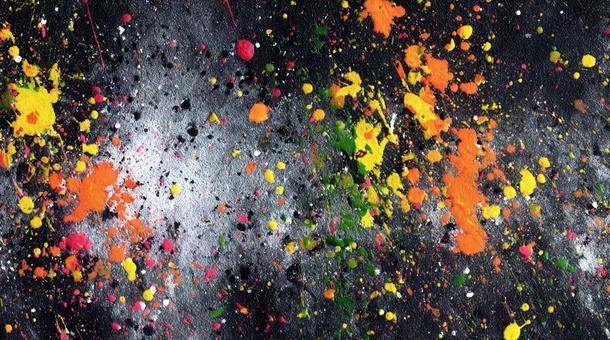 ペンキ　アートの写真