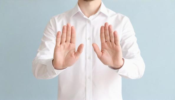 STOPの手 STOPの手の写真