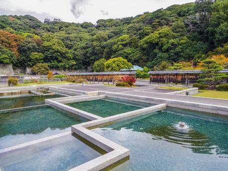 【愛媛県】松山城・二之丸史跡庭園 二之丸史跡庭園,松山城,愛媛県の写真素材