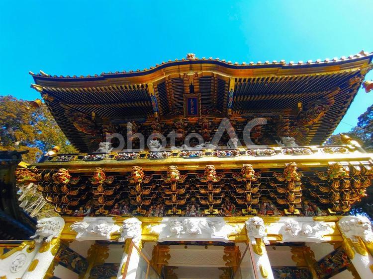 写真素材：栃木県 日光東照宮 陽明門2 日光東照宮,陽明門,国宝の写真素材