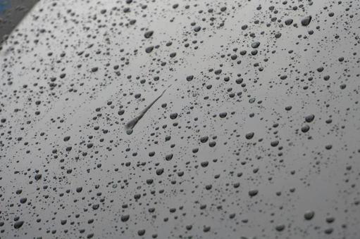 自動車のリアウインドウの撥水07 自動車,リアウインドウ,後部の写真素材