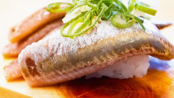 イワシのにぎり寿司 イワシのにぎり寿司 イワシ,寿司,にぎり寿司の写真素材