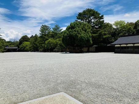 Photo, kashihara shrine, kashihara city, nara prefecture, a shrine, 