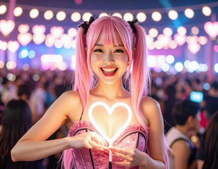 推し活女子・ハート! 推し活女子・ハート!の写真