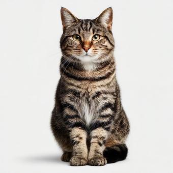 キジトラの素材01の写真