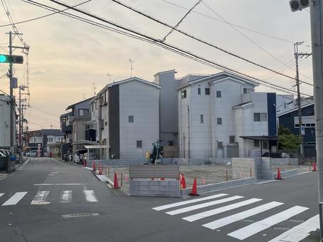 茨木市新和町 建設前の様子-2 茨木市新和町 建設前の様子-2 建設前,茨木市,茨木市新和町の写真素材
