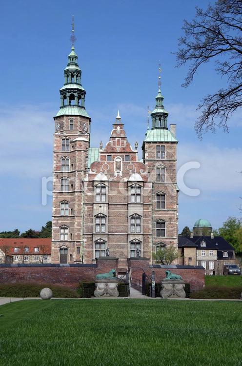 デンマーク　ローゼンボー離宮 デンマーク,コペンハーゲン,ローゼンボーの写真素材