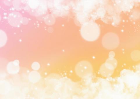 Fluffy clouds and glittering sky background, JPG Fluffy clouds and glittering sky background, JPG