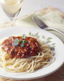 ミートソーススパゲティ ミートソーススパゲティの写真