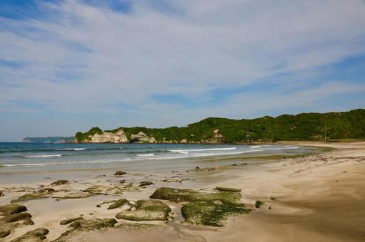 鵜原海岸 鵜原海岸 海,海岸,砂の写真素材