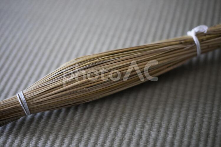 わらで包まれた納豆  食べ物,なっとう,わらの写真素材