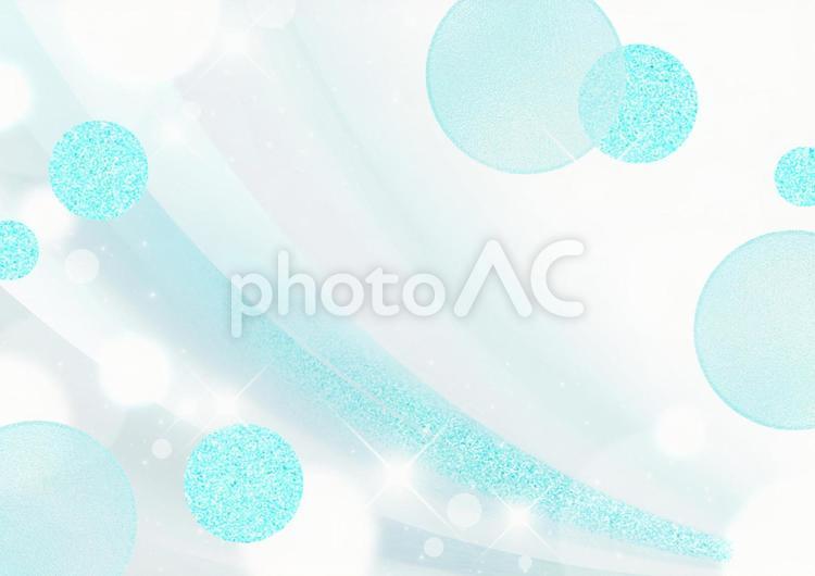 キラキラの光　ラメの曲線とドット（ライトブルー）背景素材 ライトブルー,青,水色の写真素材