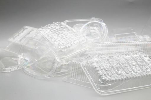 透明トレイ 透明トレー,トレイ,透明の写真素材