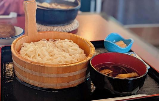冷やしほうとう 冷やしほうとう,ひんやり,おいしそうの写真素材