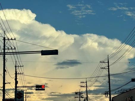 【空の写真】秋空 【空の写真】秋空の写真