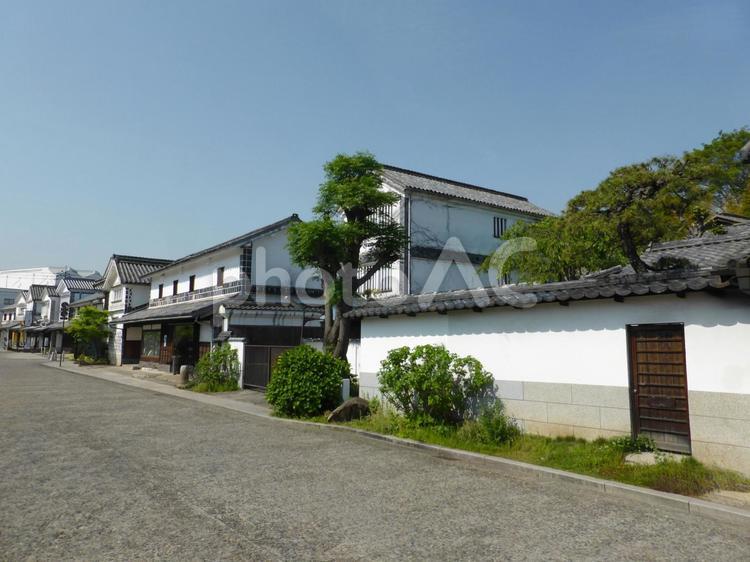   倉敷美観地区の街並み 倉敷美観地区,歴史的建造物,美観地区の写真素材