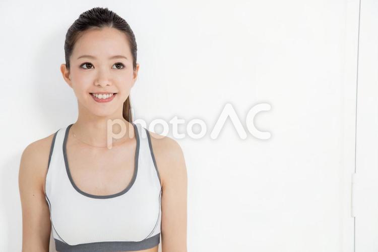 スポーツウーマン　ジムイメージ 女性,スポーツ,女の写真素材