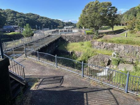 香川用水記念公園 香川用水記念公園 香川県,三豊市,香川用水の写真素材