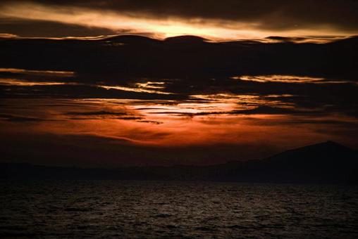 <Goto scenery> Summer dawn seascape, JPG