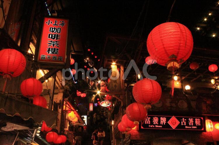 九份(台湾) 九份,台湾,台北の写真素材