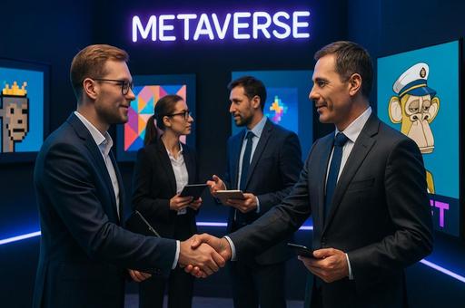 Metaverse商談とNFT展示 Metaverse商談とNFT展示の写真