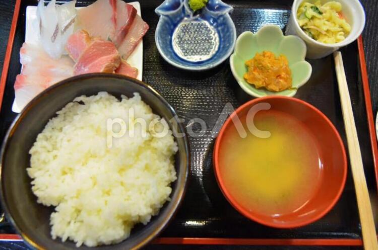 金沢　あげは　定食 定食,食事,昼食の写真素材