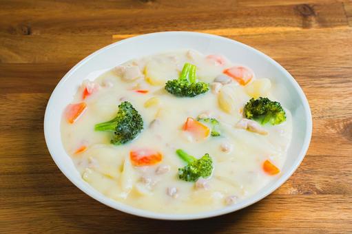 具だくさんクリームシチュー クリームシチュー,ホワイトソース,シチューの写真素材