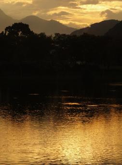 夕焼け 夕焼けの写真