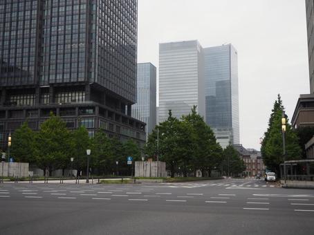 丸の内の街並み(東京都・千代田区) 丸の内の街並み(東京都・千代田区) 丸の内,東京駅周辺,街並みの写真素材