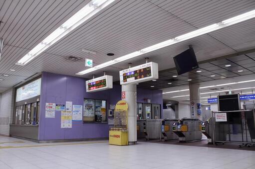 山陽電鉄、西代駅、改札口 山陽電鉄,本線,西代駅の写真素材