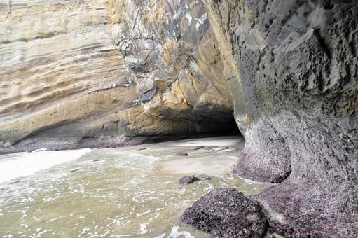 種子島、千座の岩屋の神秘的な風景﻿ 種子島,千座の岩屋,鹿児島の写真素材