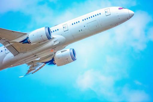 飛行機 飛行機 航空機,旅客機,ジェット機の写真素材