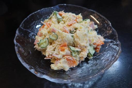 Homemade potato salad, JPG