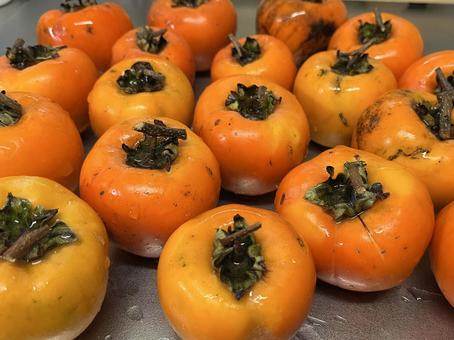 柿 柿,果物,フルーツの写真素材