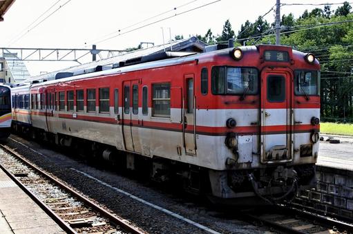 Photo, kiha 47, jnr type, diesel car, 